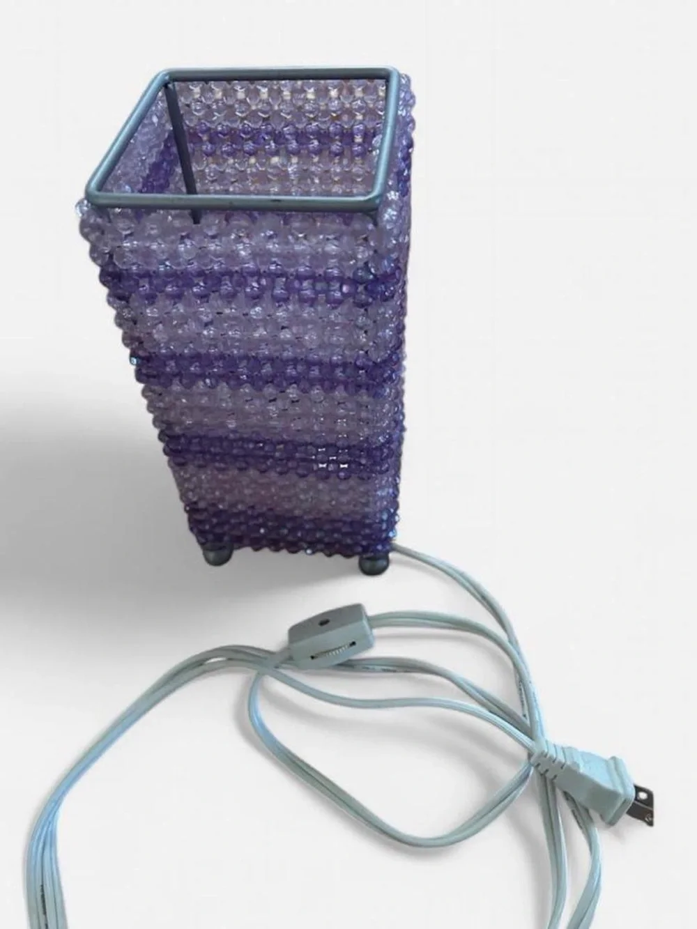 Beaded Glass Table Lamp